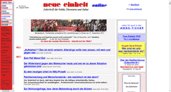 Desktop Screenshot of neue-einheit.com